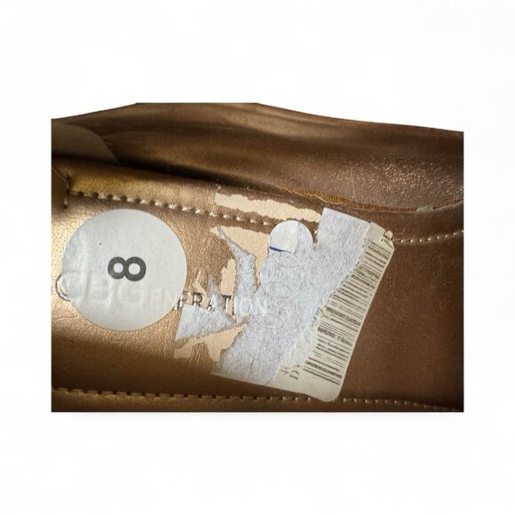 BCBG Generation Women’s Burgundy Suede Wedge Heels Size 8 Buckle Detail - Picture 4 of 6